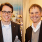 Oberbürgermeister Moser und Pfarrer Rösch