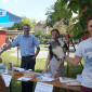 Am Diakonie-Stand